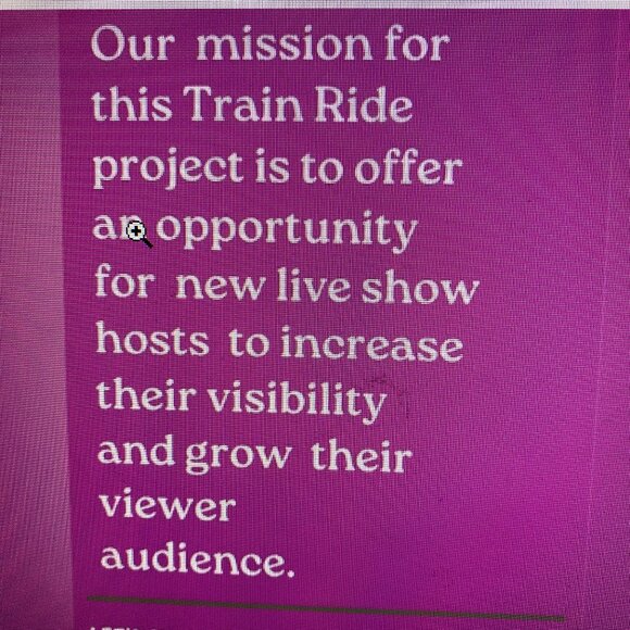 Nov. 16, Each One Teach One train $3 starts - Picture 4 of 4